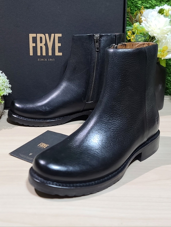Frye Shoes - Frye Veronica Inside Zip Black Booties - US Women's 7 M NEW